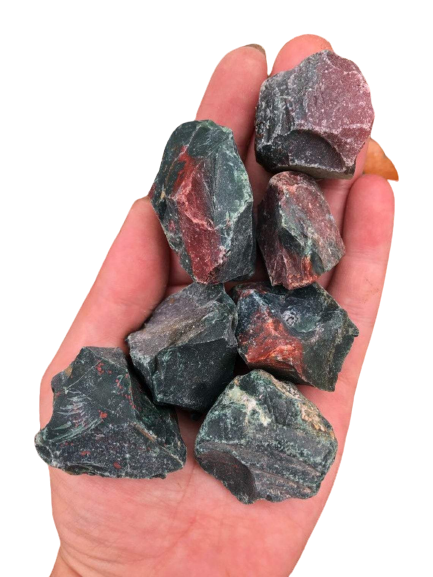 Blood Stone Raw 1-2 Inches