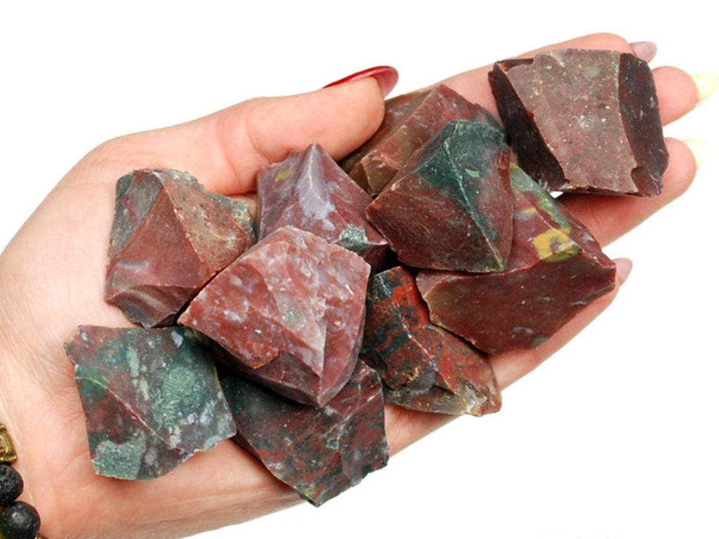 Blood Stone Raw 1-2 Inches