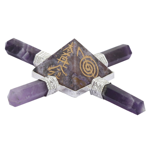 Amethyst 4 Pencil Reiki Energy Generator