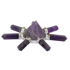 Healing Crystals - Wholesale 7 Pencil Nag Amethyst Energy Generator