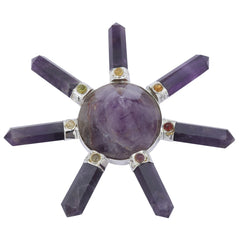 Healing Crystals - Wholesale 7 Pencil Nag Amethyst Energy Generator
