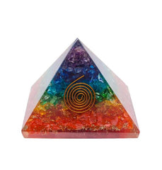 Seven Chakra Orgone Pyramid