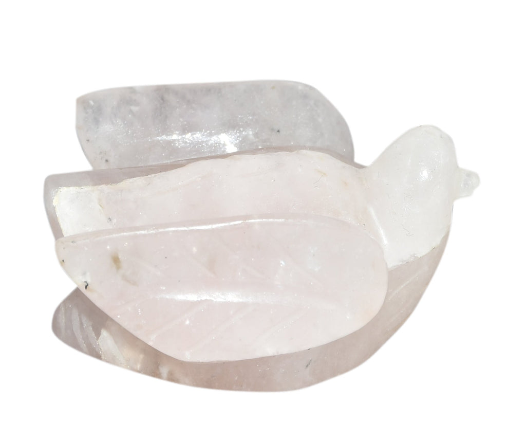 Rose Quartz Duck