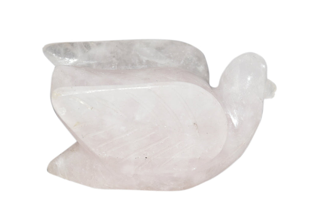 Rose Quartz Duck