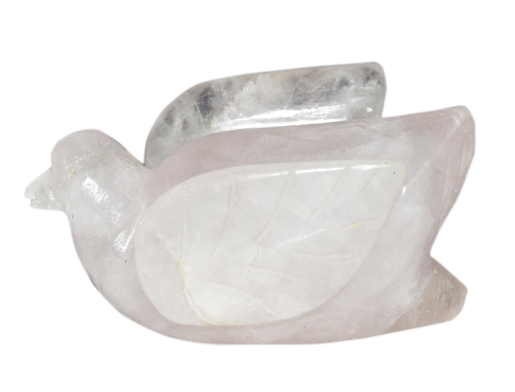 Rose Quartz Duck