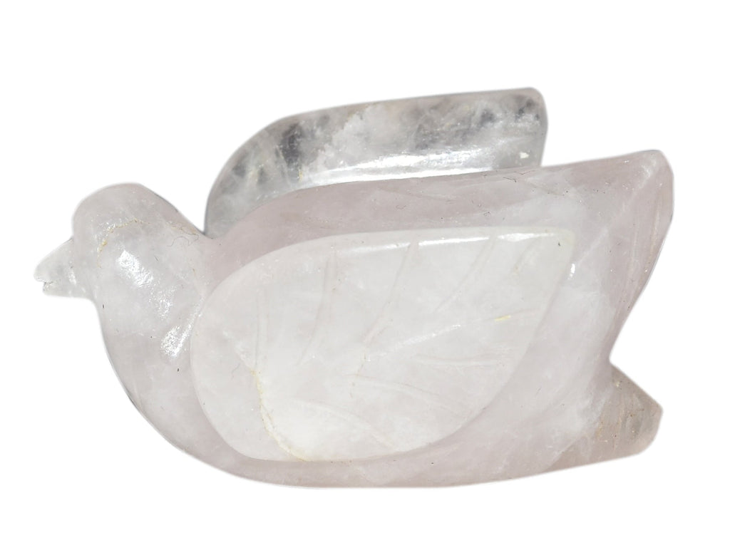Rose Quartz Duck