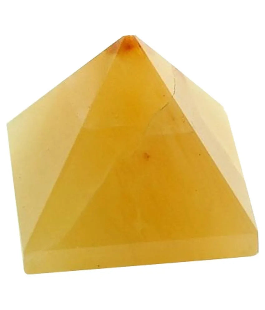 Golden Quartz Pyramid Per Kg
