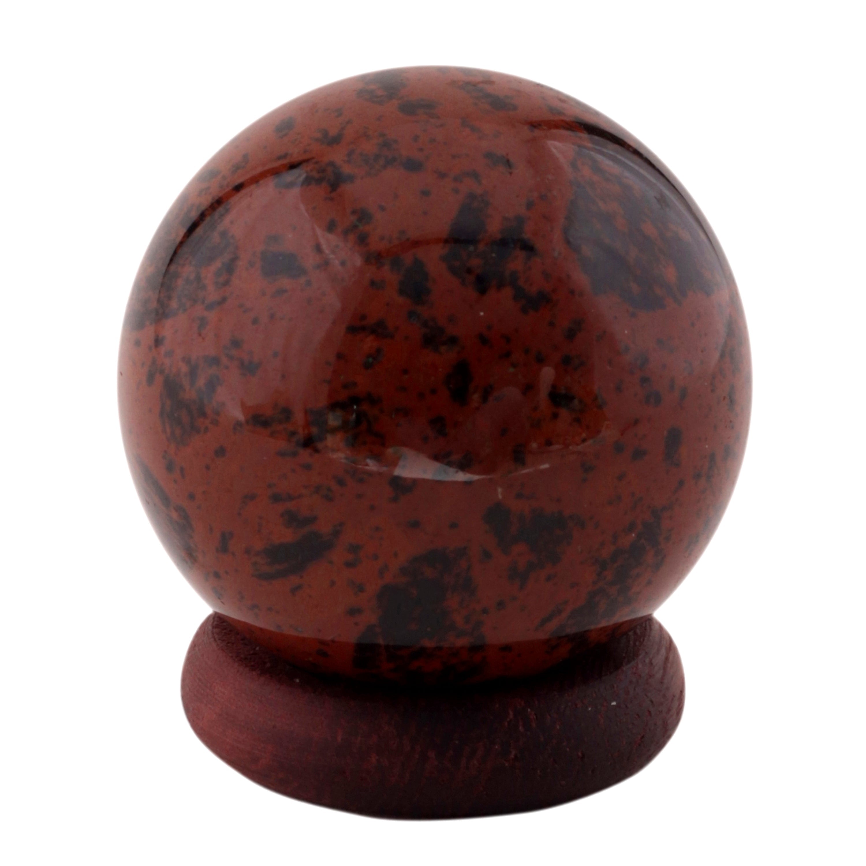 Healing Crystals - Mahogany Obsidian Sphere 40-50 MM