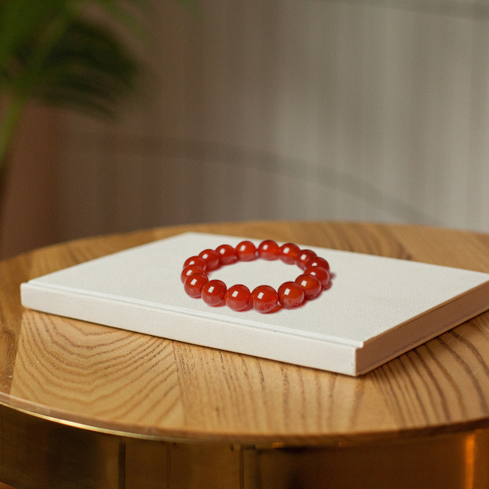 Healing Crystals - Carnelian Bracelet - 8MM / 10MM