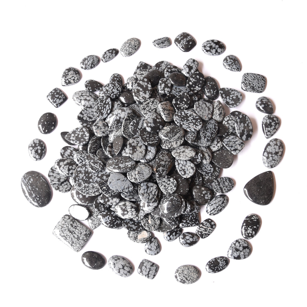 Snowflake Obsidian Cabochon