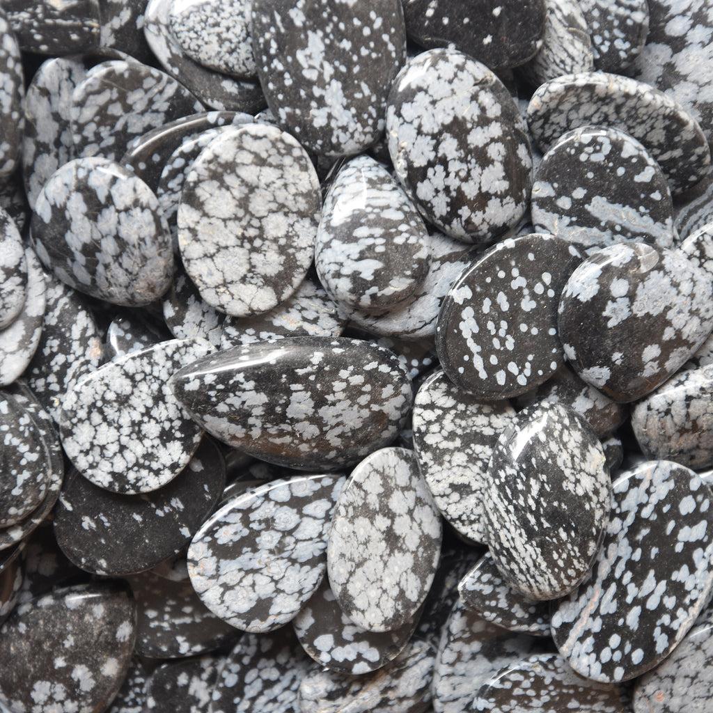 Snowflake Obsidian Cabochon