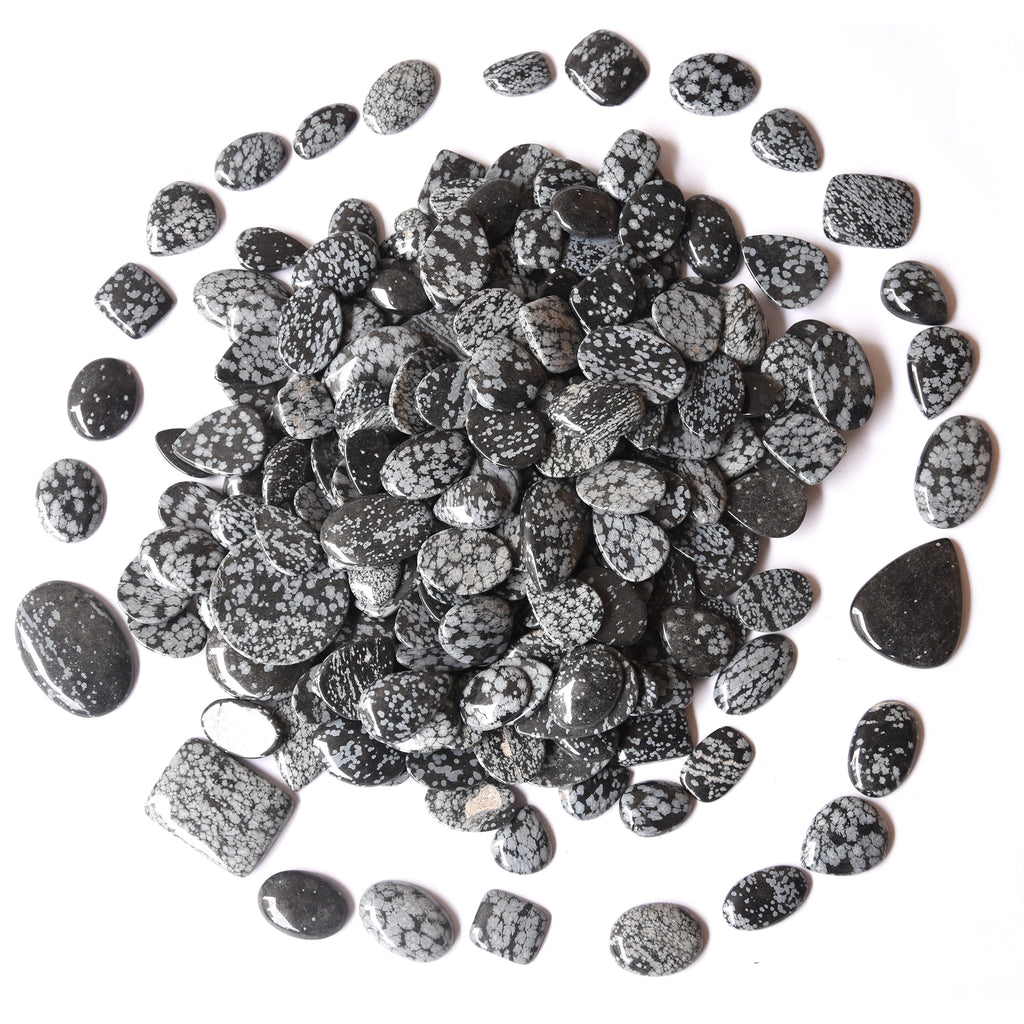 Snowflake Obsidian Cabochon