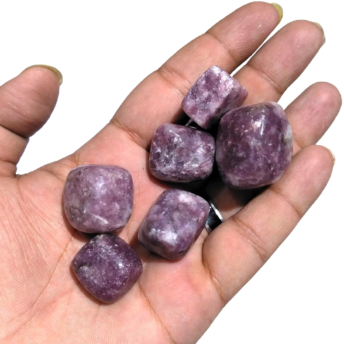 Lepidolite Tumbled