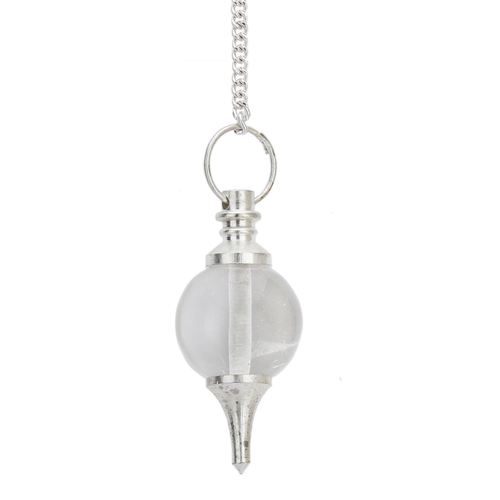Healing Crystals - Wholesale Crystal Quartz Sphere Pendulum