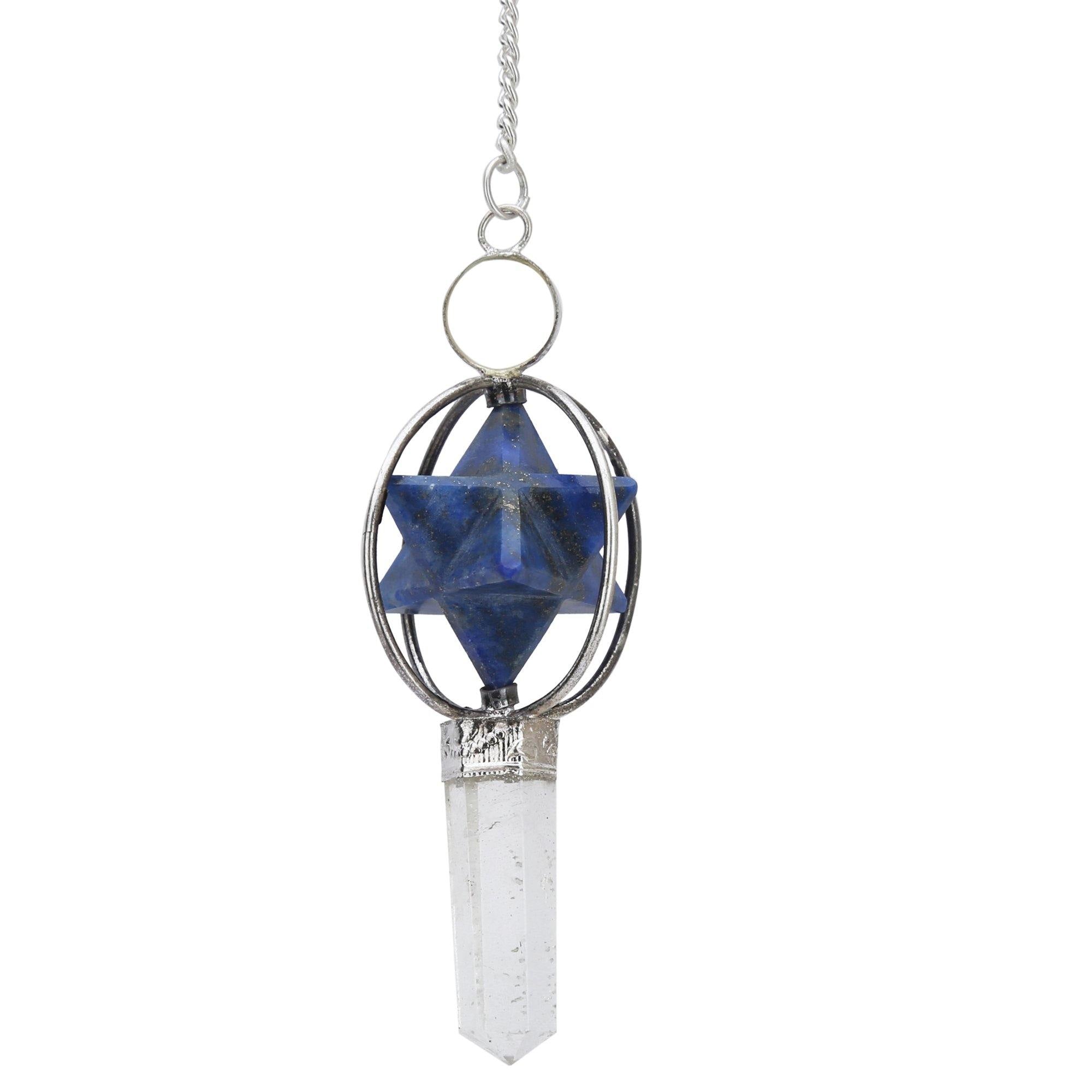 Healing Crystals - Wholesale Lapis Lazuli Merkabah Pendulum