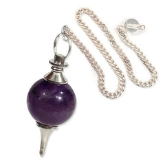 Amethyst Sphere - Ball Pendulum