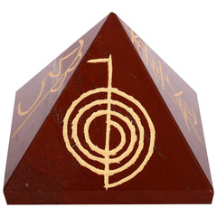 Red Jasper Reiki Pyramid