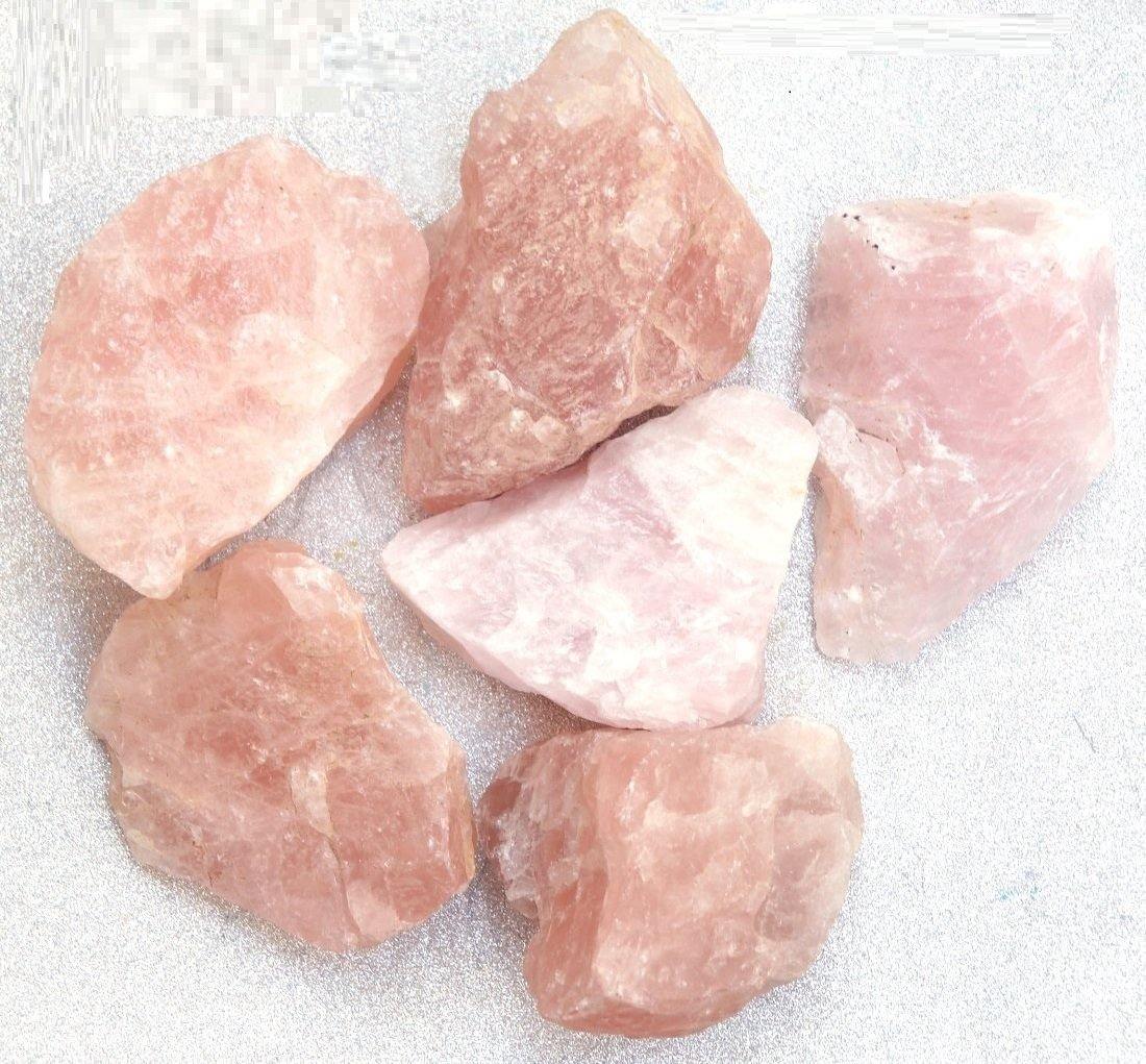 Rose Quartz Raw 1-2 Inches