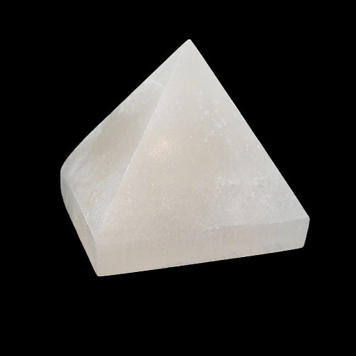 White Selenite Pyramid