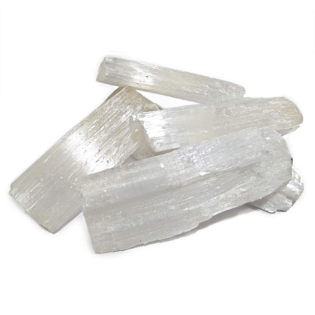 White Selenite Raw