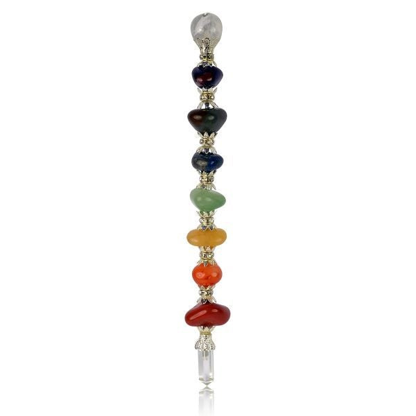 Seven Chakra 6 Inches Tumble Wand