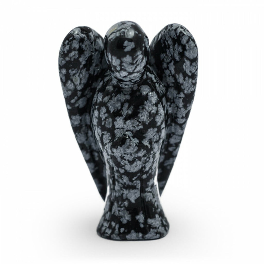 Snowflake Obsidian Angel