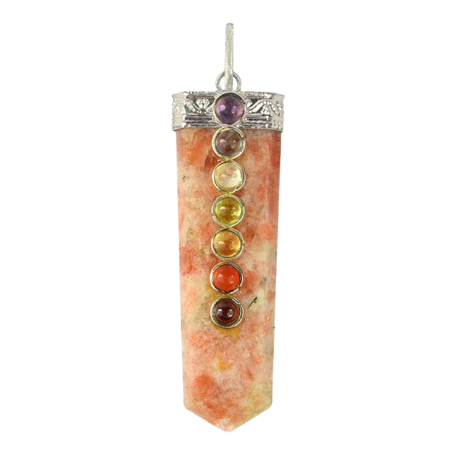 Sunstone Flat Pendant