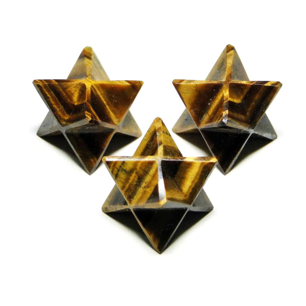 Tiger Eye 1 Inches Merkaba