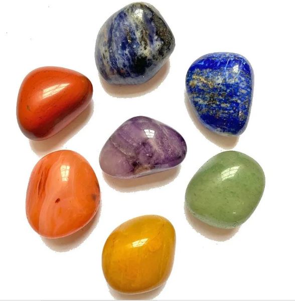 Seven Chakra Tumble Set