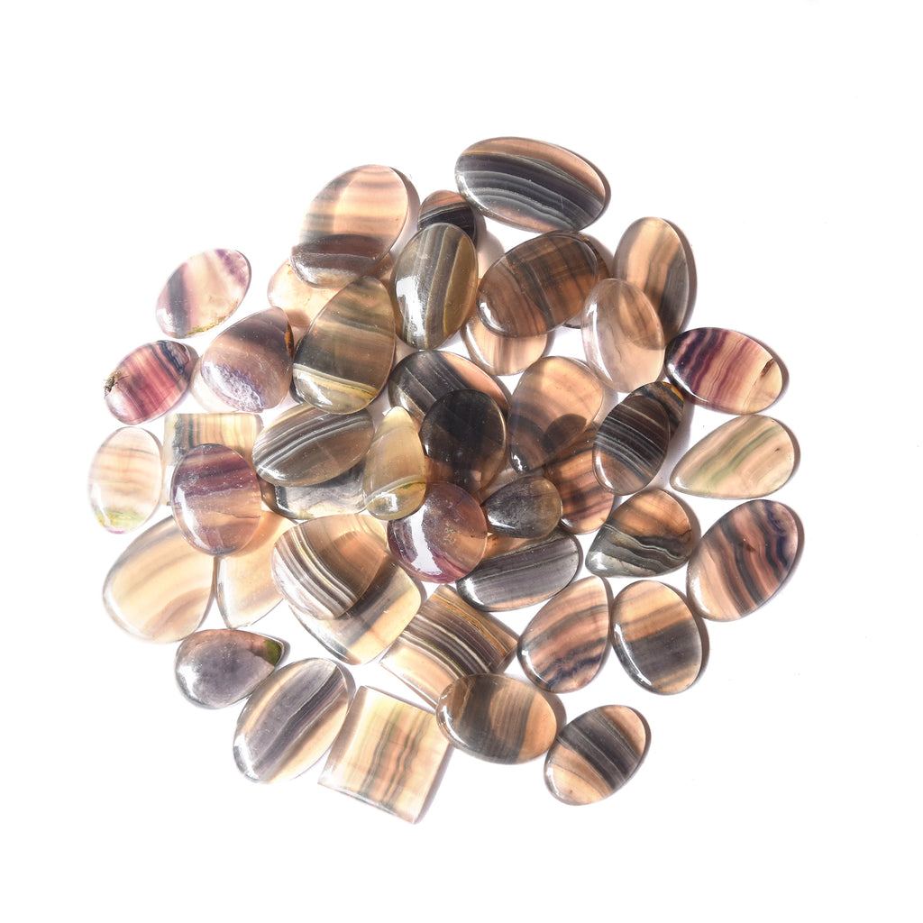 Multi Flourite Cabochon