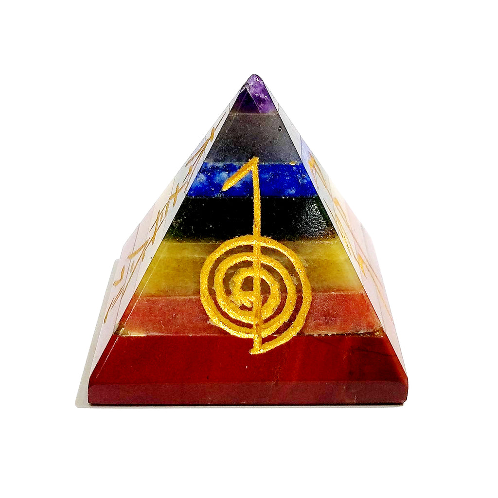 Seven Chakra Bonded Reiki Pyramid