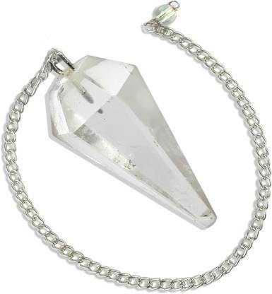 Healing Crystals - Wholesale Crystal Quartz 6 Faceted Pendulum