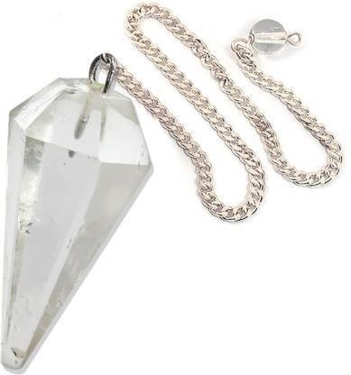 Healing Crystals - Wholesale Crystal Quartz 6 Faceted Pendulum