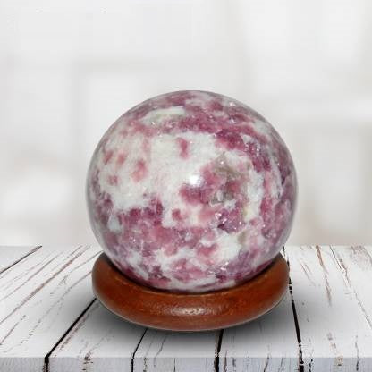Healing Crystals - Lepidolite Sphere 1 Kg Lot