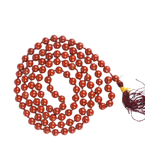 Red Jasper 108 Beads Mala