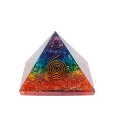 Seven Chakra Orgone Pyramid